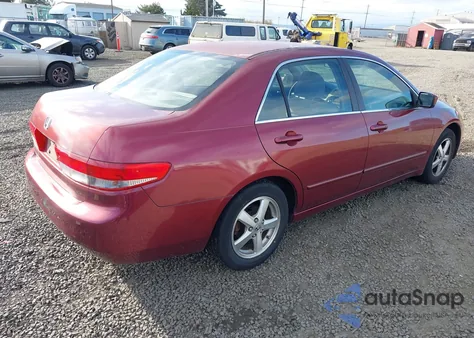 2003 Honda Accord 2.4 Ex from USA, damaged, VIN JHMCM56673C029636